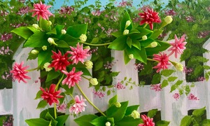 Người phụ nữ 'hô biến' đất sét nở hoa