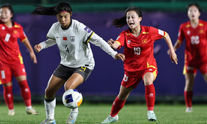 Bóng đá nữ Việt Nam chỉ còn cách World Cup U17 1 trận thắng