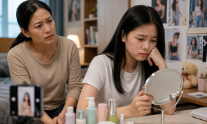 Mẹ bất lực khi con gái nhịn ăn để đẹp như 'ảnh mạng'