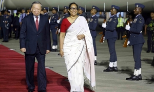 Tổng Bí thư, Chủ tịch nước Tô Lâm bắt đầu thăm cấp Nhà nước tới Sri Lanka