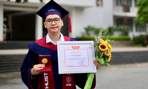 Chàng trai tốt nghiệp xuất sắc ĐH Bách khoa với loạt dự án AI, xử lý ngôn ngữ
