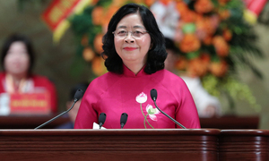 Bà Bùi Thị Minh Hoài tái đắc cử Chủ tịch Ủy ban Trung ương MTTQ Việt Nam khóa XI