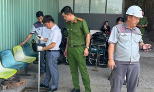 Phát hiện bệnh viện xả nước thải chưa qua xử lý ra môi trường