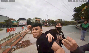 Khởi tổ kẻ lao xe, tấn công cảnh sát giao thông ở Bắc Ninh