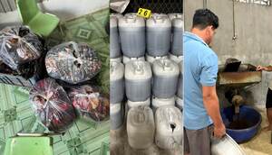Khởi tố người đàn ông sản xuất 10 tấn cà phê giả ở An Giang