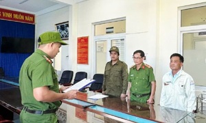 Bắt gã đàn ông rượt đuổi, ném gạch vào mặt bé gái 12 tuổi ở Quảng Ngãi
