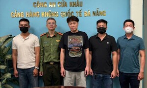 Trốn truy nã quốc tế, người đàn ông Hàn Quốc bị bắt tại khách sạn ở Đà Nẵng