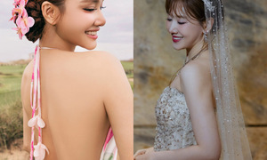 Bà xã của sao nam Vbiz: Nhã Phương 3 con vẫn quyến rũ, Hari Won đẹp ‘không tuổi’