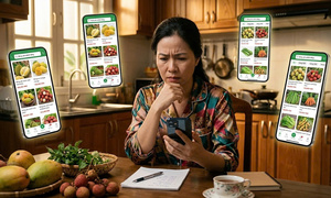 'Ma trận' nông sản mạo danh trên chợ mạng