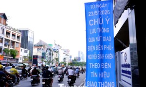 Ngày mai (23/5), TP.HCM điều chỉnh giao thông tại vòng xoay Điện Biên Phủ