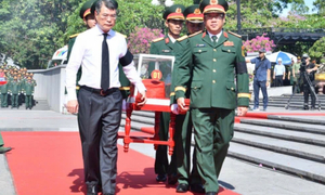 Thủ tướng dự lễ truy điệu, an táng 28 hài cốt liệt sĩ tại Quảng Trị