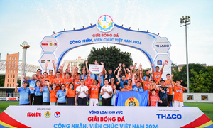 Sôi động lễ bế mạc vòng loại phía Bắc Giải bóng đá công nhân 2026