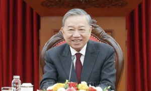 Tổng Bí thư, Chủ tịch nước Tô Lâm gửi điện mừng Quốc khánh Georgia