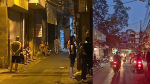 Nắng nóng gay gắt, người lớn trẻ nhỏ 'quay cuồng' vì mất điện