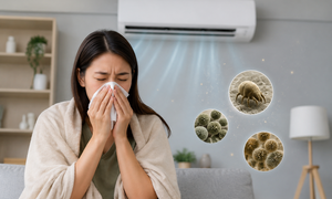 'Thủ phạm' khiến nhiều người hắt hơi, khó thở khi ở trong phòng điều hòa