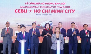 Vietjet tiếp tục mở rộng mạng bay ASEAN với đường bay thẳng TP.HCM – Cebu