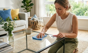 Mẹo làm mờ vết xước trên kính