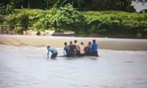 Lật thuyền trên sông Sêrêpốk ở Đắk Lắk, 2 vợ chồng tử vong
