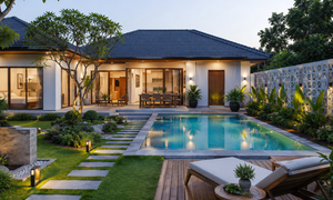 Những mẫu nhà vườn có hồ bơi đẹp, hiện đại
