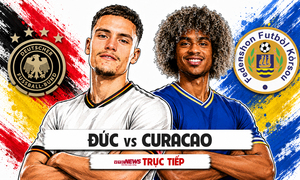Trực tiếp bóng đá Đức vs Curacao, bảng E World Cup 2026 hôm nay