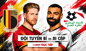Trực tiếp bóng đá Bỉ vs Ai Cập, bảng G World Cup 2026 hôm nay