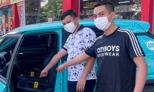 Bắt giam 2 thanh niên tổ chức 'bay lắc' trên taxi