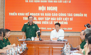 Radar phát hiện vị trí dị thường, nghi là mộ liệt sĩ ở Công viên Lê Thị Riêng