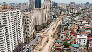 Vành đai 2,5 dần thành hình, tăng tốc kết nối phía Tây Hà Nội