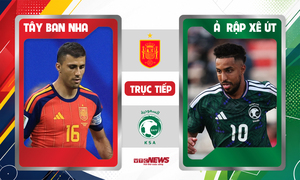 Trực tiếp Tây Ban Nha vs Ả Rập Xê Út 23h ngày 21/6, bảng H World Cup 2026