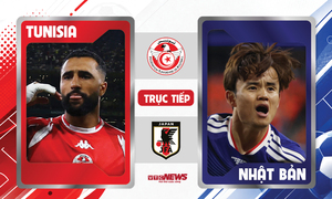 Trực tiếp bóng đá Tunisia vs Nhật Bản 11h ngày 21/6, bảng F World Cup 2026