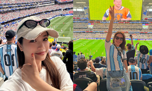 Hai sao nữ Việt sang Mỹ xem World Cup: Người là NSƯT, người là ca sĩ đình đám