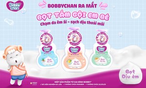 Ra mắt Bọt tắm gội Bobbychan: Lớp bọt siêu mịn nâng niu làn da bé yêu