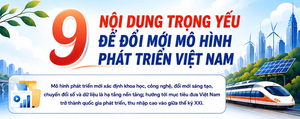 9 nội dung trọng yếu đổi mới mô hình phát triển Việt Nam
