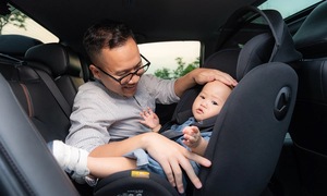 Taxi cũng cần lắp ghế trẻ em, tai nạn không phân biệt xe nhà với xe dịch vụ