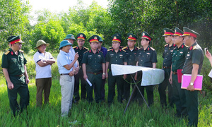 Radar phát hiện tín hiệu bất thường tại nơi nghi có hài cốt liệt sĩ ở Quảng Trị