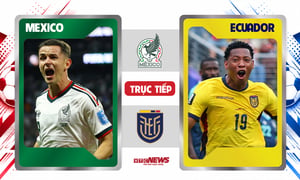 Trực tiếp bóng đá Mexico vs Ecuador 8h ngày 1/7, kết quả tỷ số mới nhất