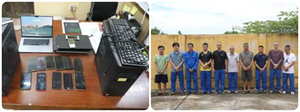 Đánh sập đường dây cá độ bóng đá hơn 10 tỷ đồng
