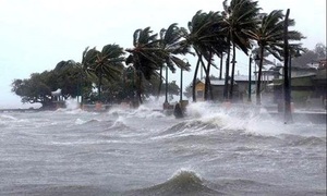 Bão số 1 Maysak giật cấp 11 trên khu vực ven biển Quảng Ninh, biển động rất mạnh