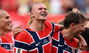 Cơn sốt Haaland ở World Cup: Người khổng lồ lên mạng thành 'công chúa, em bé'