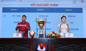 Bốc thăm chia bảng giải U21 Quốc gia 2026
