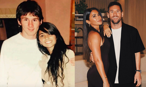 Chuyện tình cổ tích hơn 3 thập kỷ của Messi và nữ người mẫu xinh đẹp