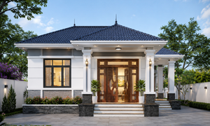 Xây nhà 1 tầng 120m² hết bao nhiêu tiền?