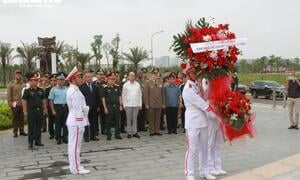 Tưởng niệm chuyên gia Cuba hy sinh trong cuộc kháng chiến của nhân dân Việt Nam