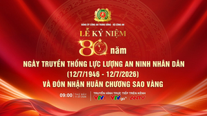 Trực tiếp: Lễ kỷ niệm 80 năm Ngày truyền thống lực lượng An ninh nhân dân