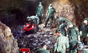 Tìm thấy thêm 20 hài cốt liệt sỹ và bộ hài cốt tập thể tại CV Lê Thị Riêng 