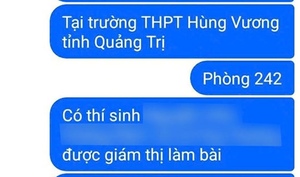 Rà soát thêm điểm thi tốt nghiệp THPT có nghi vấn tiêu cực ở Quảng Trị