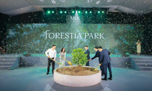 MIK Group khởi công khu đô thị Forestia Park, khai trương văn phòng bán hàng