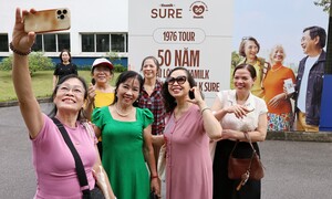 50 năm tin yêu Vinamilk, tuổi 50+ chọn Vinamilk Sure để sống khỏe mỗi ngày