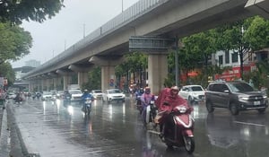 Dự báo thời tiết Hà Nội hôm nay 19/7: Mưa dông rải rác, có nơi mưa to