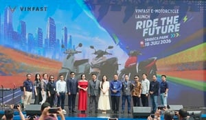 VinFast khai trương 20 đại lý xe máy điện tại Indonesia